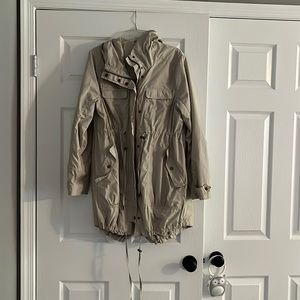 H and M maternity rain jacket size M